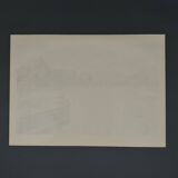 Lithograph by Henri Rivière, Parisian Landscapes, The Institute and the City