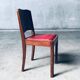 Art Deco Dining Chair Set, Belgium, 1920s, Set of 4