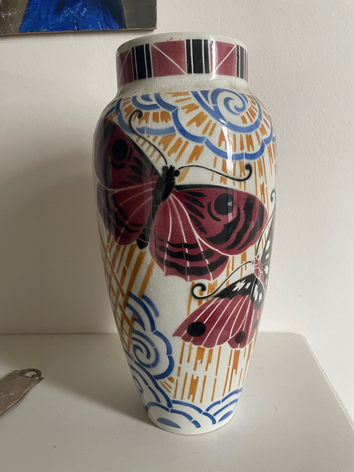 Vase Luneville K&G Art Deco