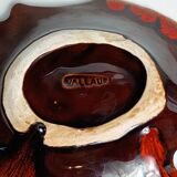 Ceramic fish bowl or pocket tray signed Vallauris, 1950s.