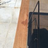 Coffee and high trestle table