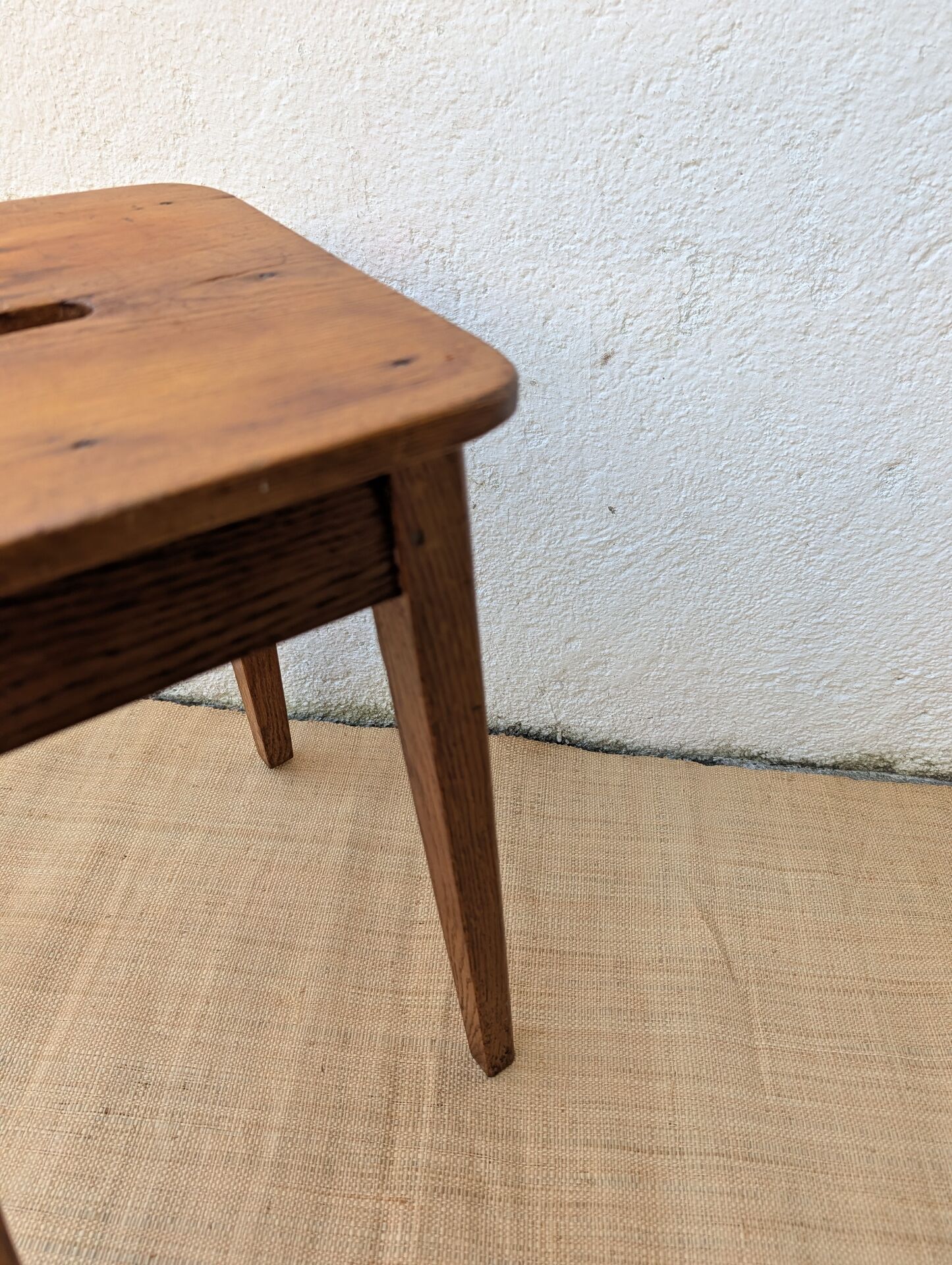 Farm stool in ash – 1930s