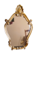 Baroque mirror Deknudt