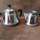 Vintage metal coffee service set