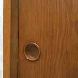 Oak cabinet, Scandinavian design, 1960s, designer: Børge Mogensen, manufact