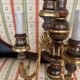 Italian baroque wall sconce. Wood, metal.
