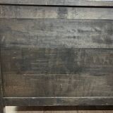 Patinated pink chest of drawers