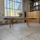 Solid oak farmhouse table 180/270 cm + extensions