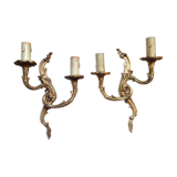 Pair of bronze