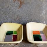 Two ceramic trinket bowls 50