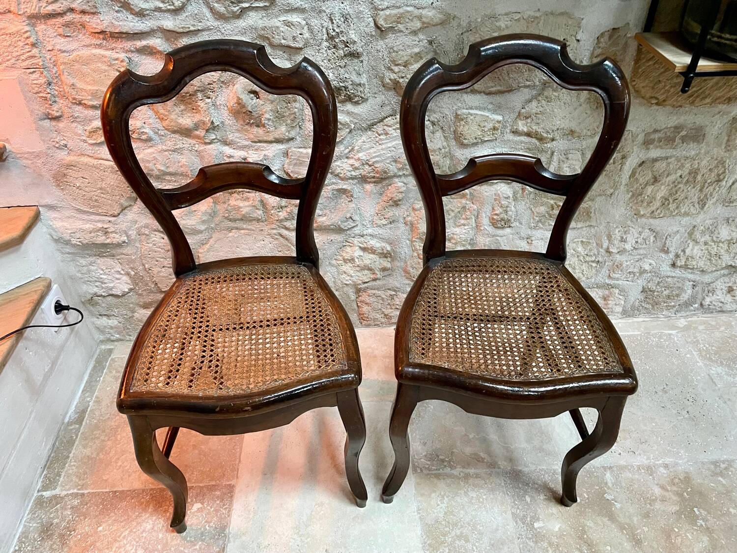 Pair of Louis Philippe chairs