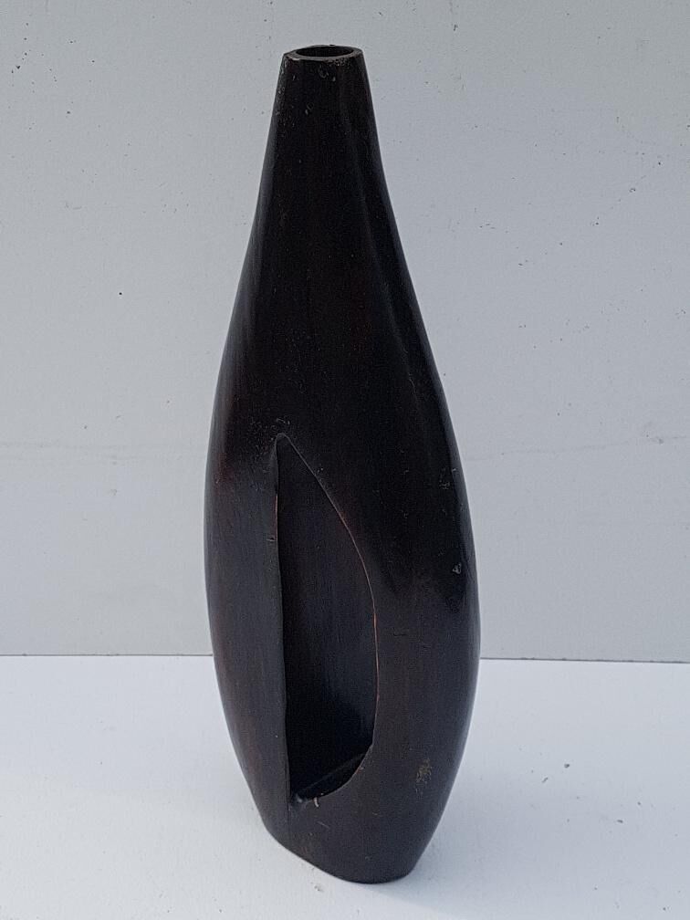 Wooden vase 50s