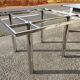 Chrome steel table