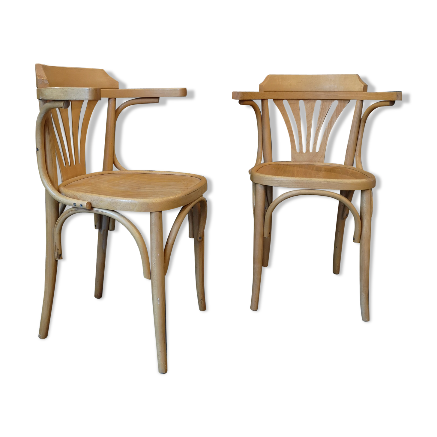 Pair of bistro chairs