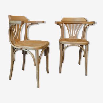 Paire de chaises bistrot