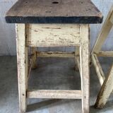 Pair of farm stools