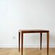 Minimalist rosewood table, Denmark 1960s-70s