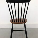 Swedish Teak Chairs by S. E. Fryklund for Hagafors, 1960s, Set of 4