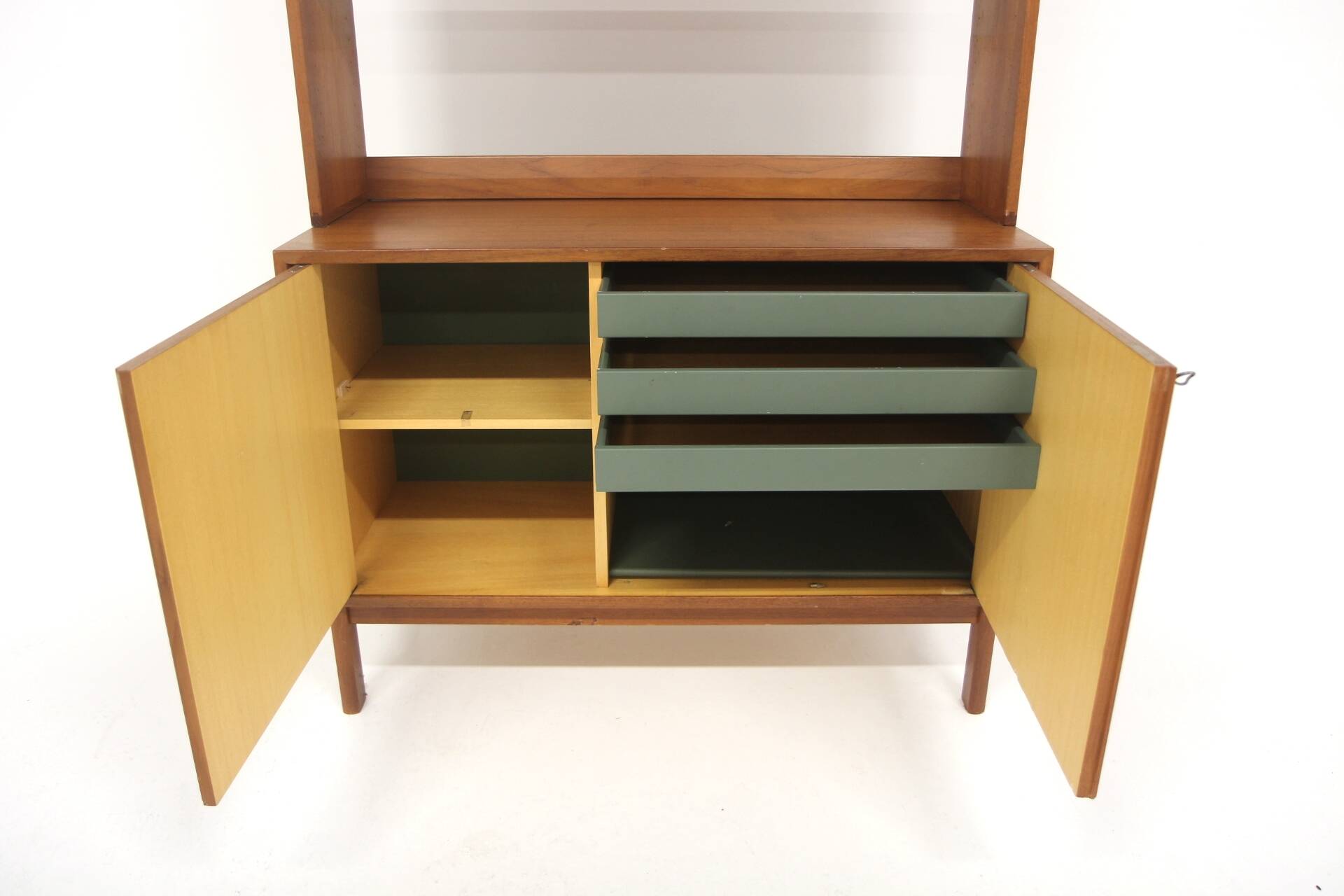 Scandinavian teak bookcase, Sweden, 1960
