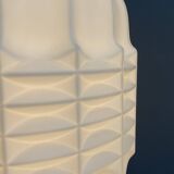 Opaline pendant lamp 1960s brutalist style