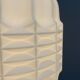 Opaline pendant lamp 1960s brutalist style