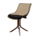 Chaise vintage space age plexiglass