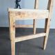 vintage wooden chair, 50s