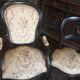 Bench and chairs style Napoleon III