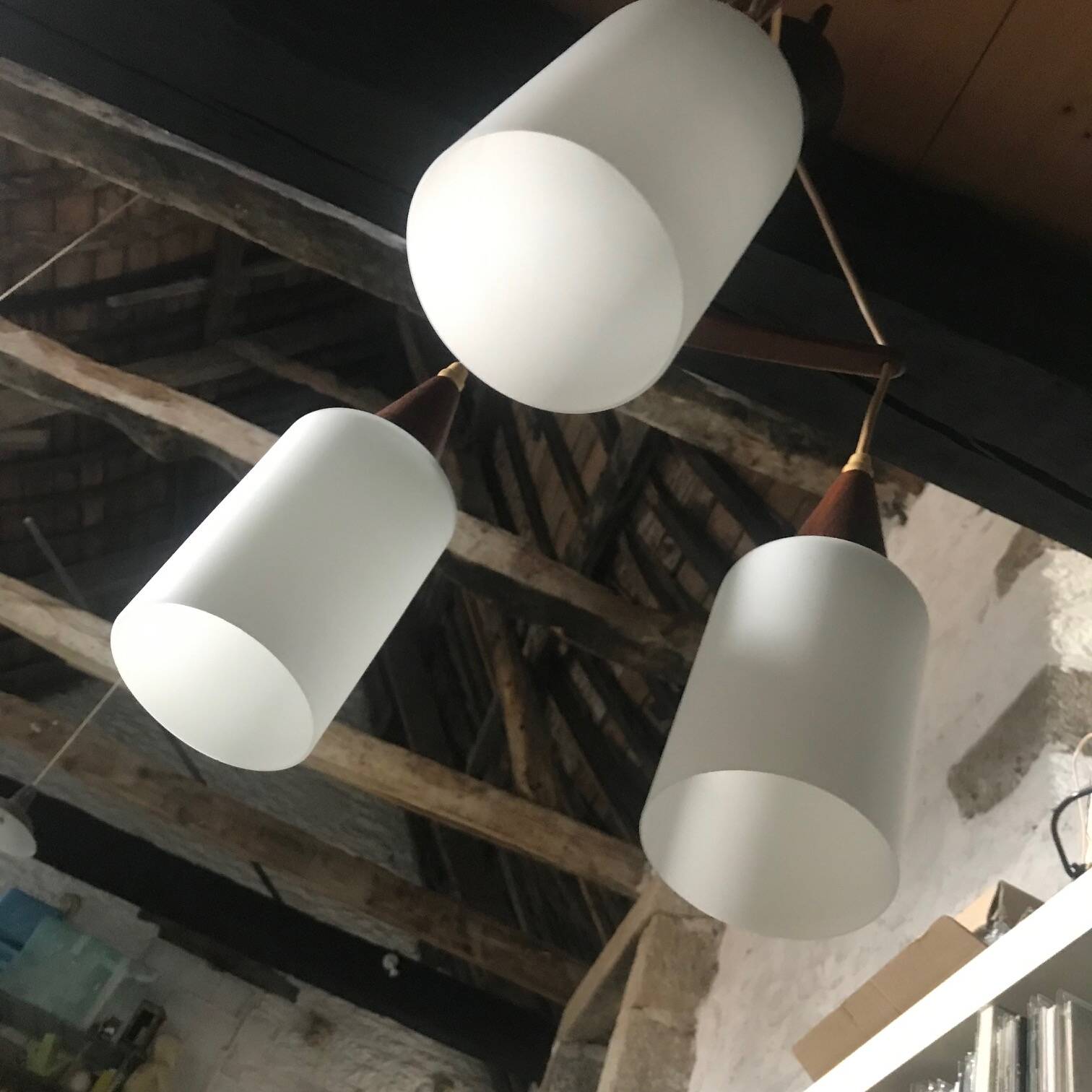 Vintage Pendant Lamp • Boomerang • Louis Kalff • Philips • Space Age • 1960