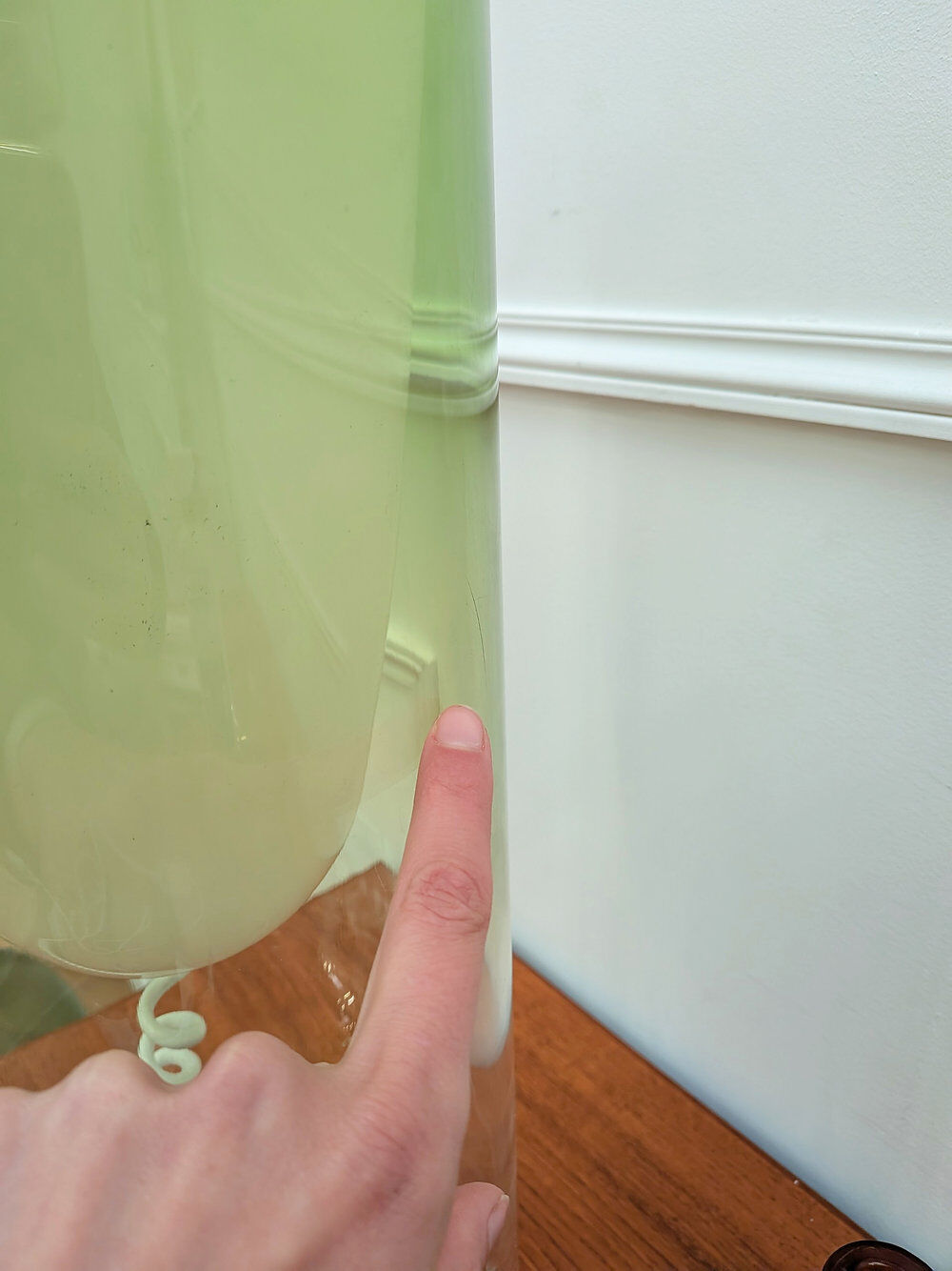 Plexiglass lamp