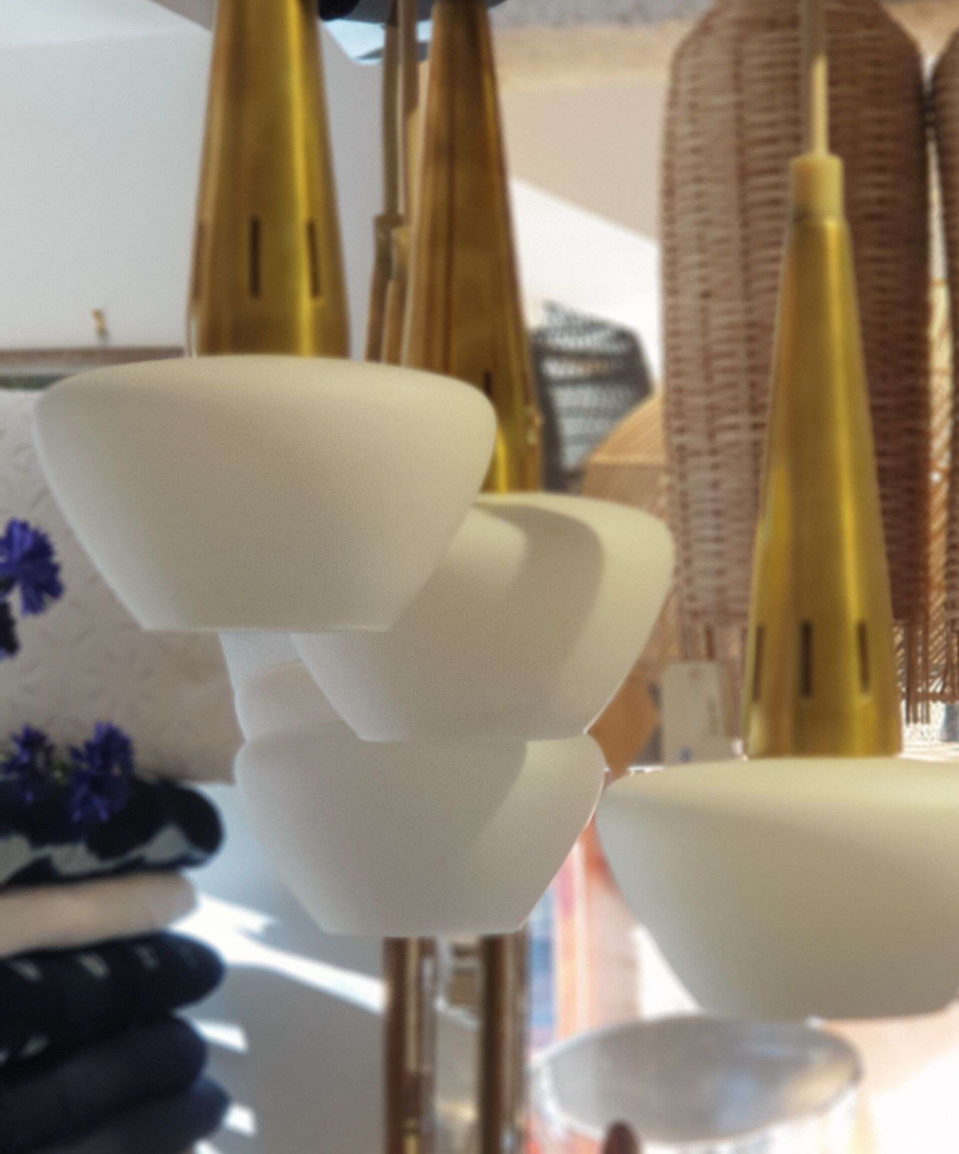 Cascade chandelier 50s