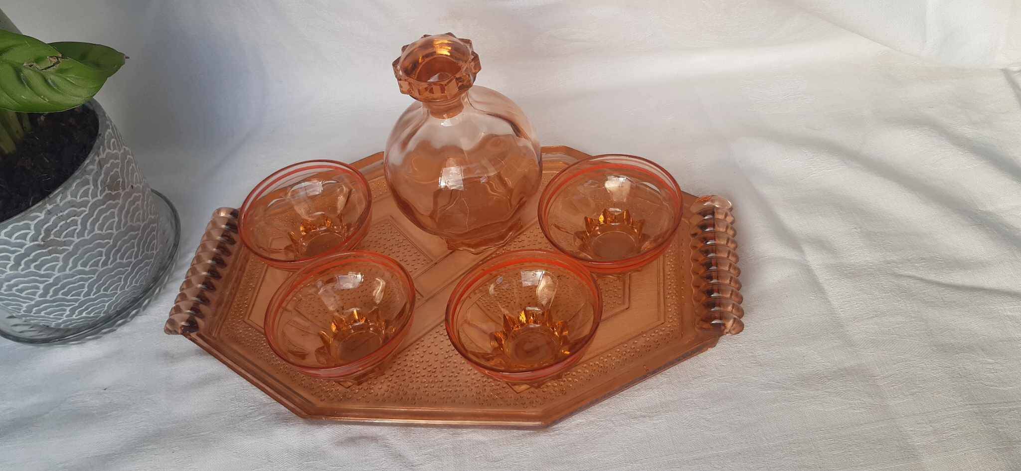 Service à Liqueur Art Déco de De Rupel, Belgique, 1938