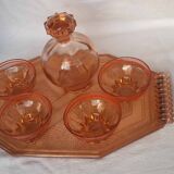 Service à Liqueur Art Déco de De Rupel, Belgique, 1938