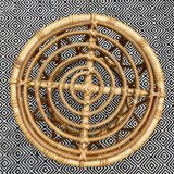 Vintage rattan dressing table from the 60s