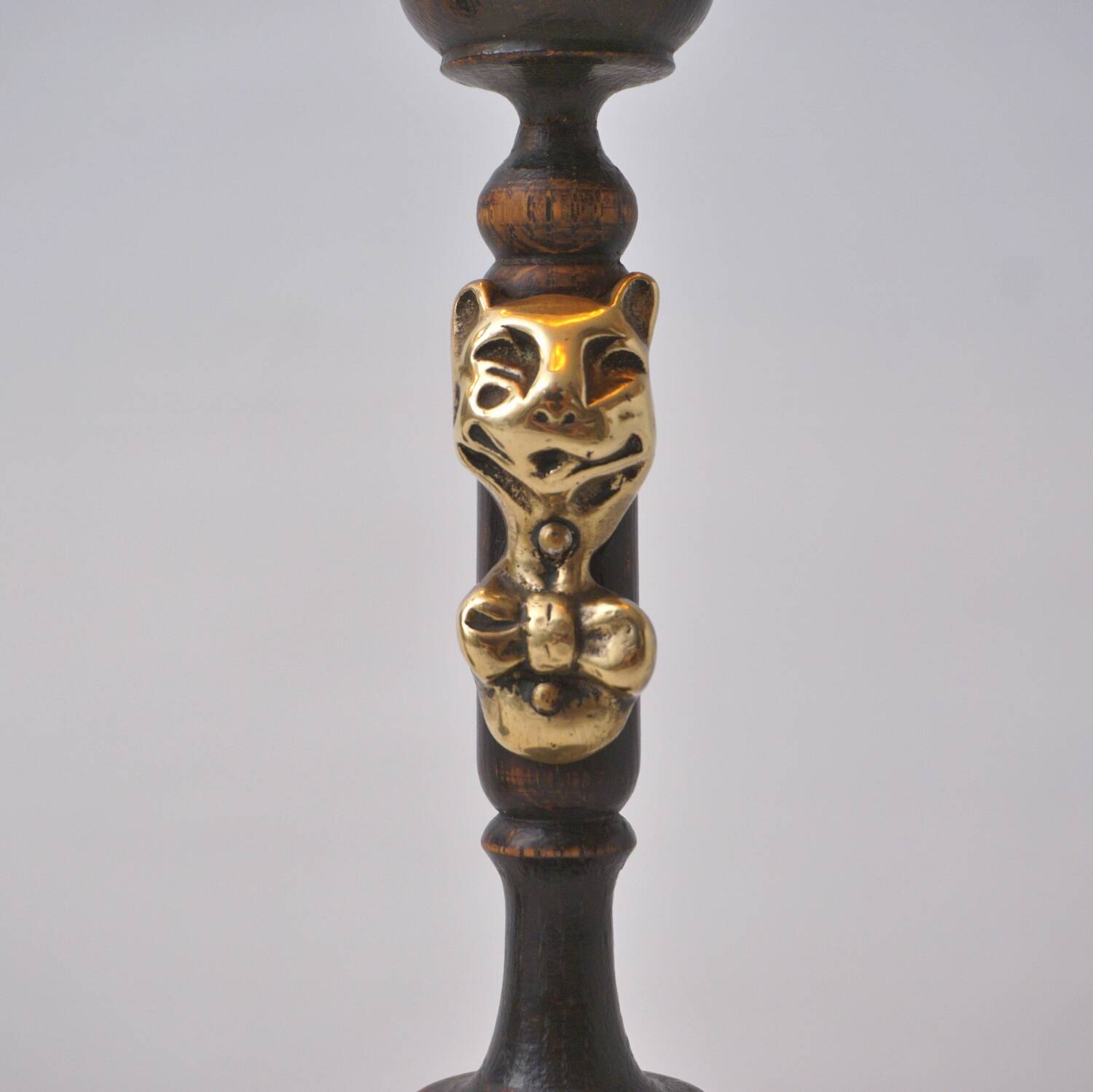 Paire de lampes anciennes Cheshire Cat Lewis Carroll Alice au pays des merveilles années 1920 Royaume-Uni