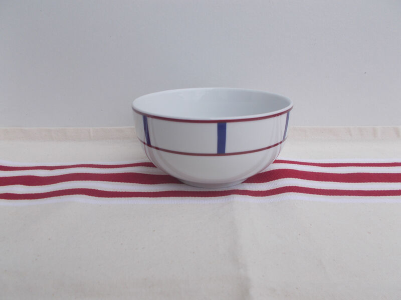 Set of 6 Basque porcelain bowls