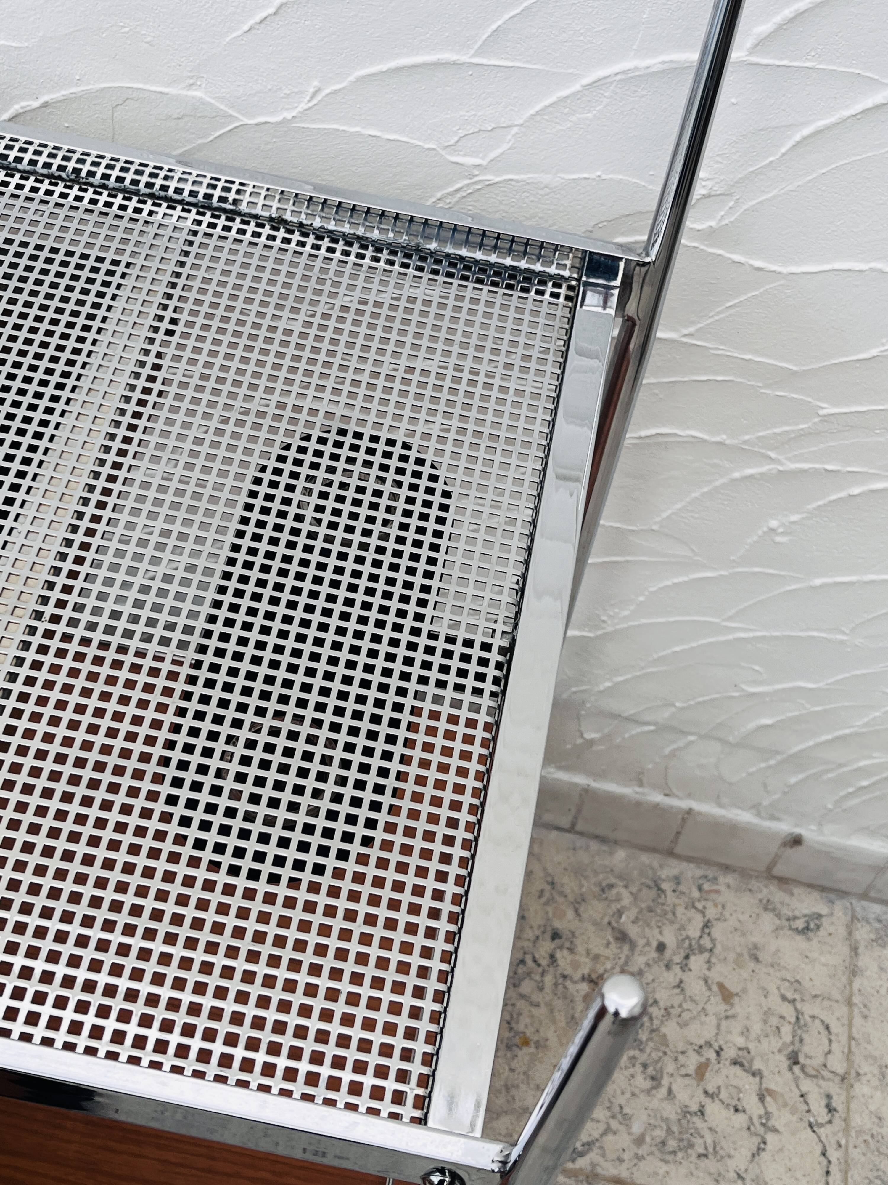 Italian design serving cart