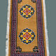 Rare Mongolian Rug 200x105 cm, Vintage Old Tribal