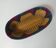 Vintage ethnic oval basket