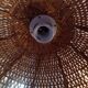 Relux Italy wicker flower pendant light