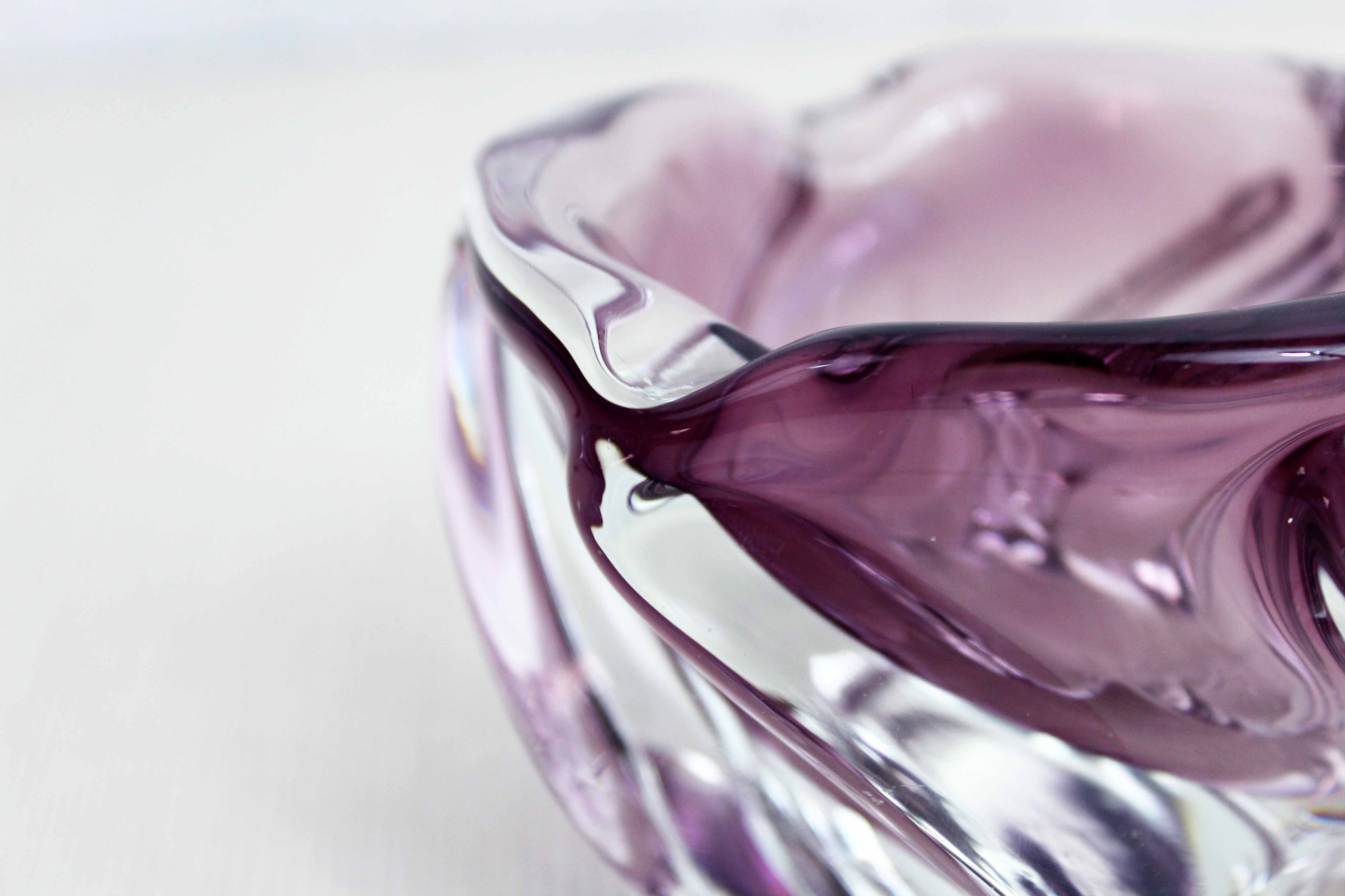 Murano glass ashtray