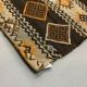 Vintage Turkish Kilim 222x190 cm wool kelim rug Beige, Brown, Black, Large