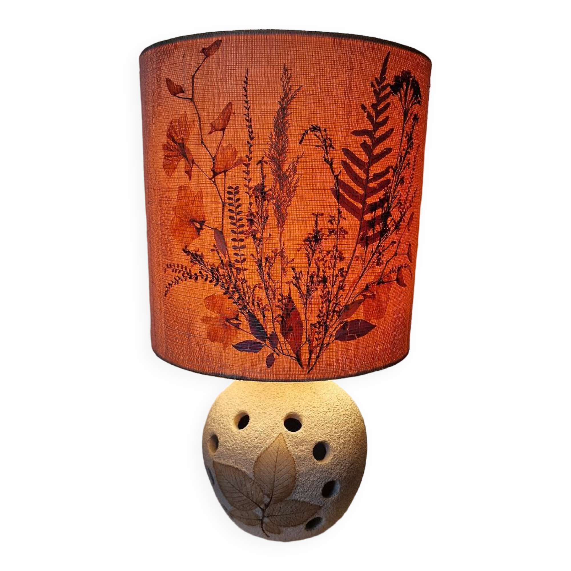 Vintage herbarium lamp