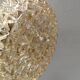 Pendant lamp by Carl Thore with a hard-pressed glass shade 1980s