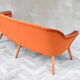 Vintage Sofa, 1960s, Russet Velvet