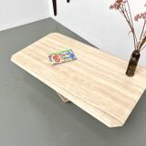 Travertine coffee table, Italy 1970
