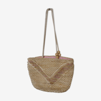 straw bag and raffia , reserve Emiko O