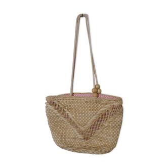 straw bag and raffia , reserve Emiko O