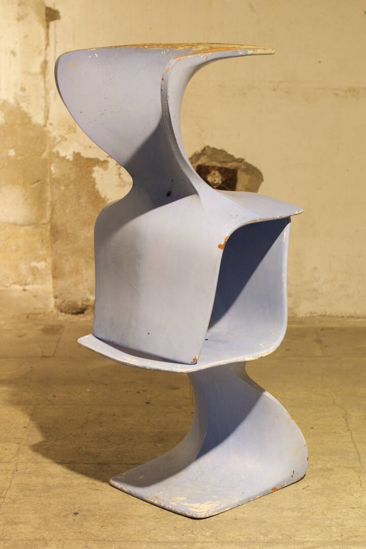 Christian Adam - Four Naila chairs publisher New Form Italy 1971