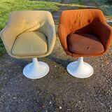 Pair of Vintage Armchairs from the 70s